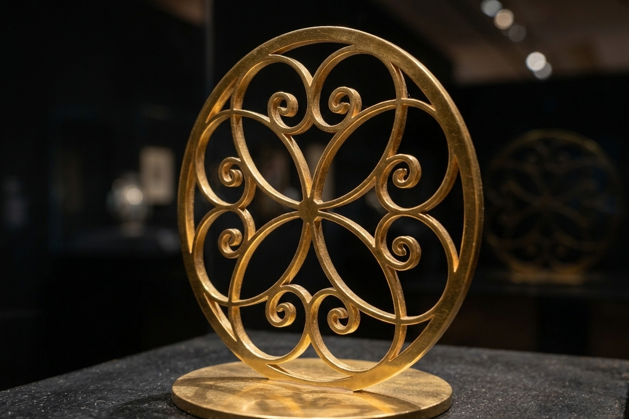 Trophée TLSA — emblème en or